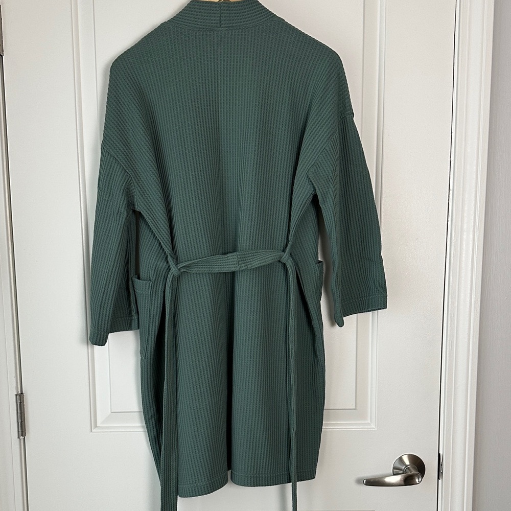 Waffle-Knit Robe SP - Picture 9 of 11
